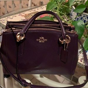 Coach shoulder purse.
